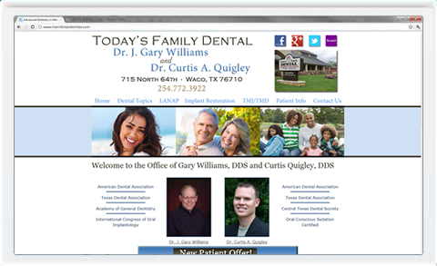 dentist websites